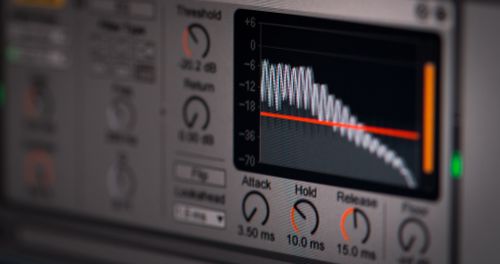 A close-up view of an audio editing software interface featuring sound waveforms and controls. Photo: Pexels.